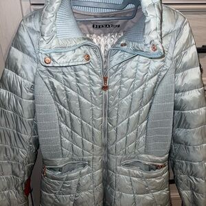 Bernardo Women's Light Blue Quilted Jacket